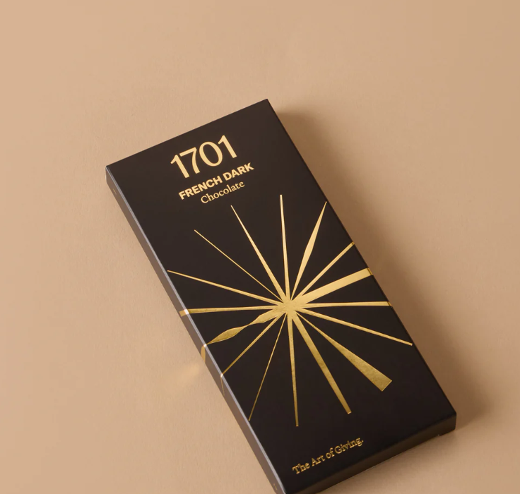 1701 French Dark Chocolate Bar (85g)