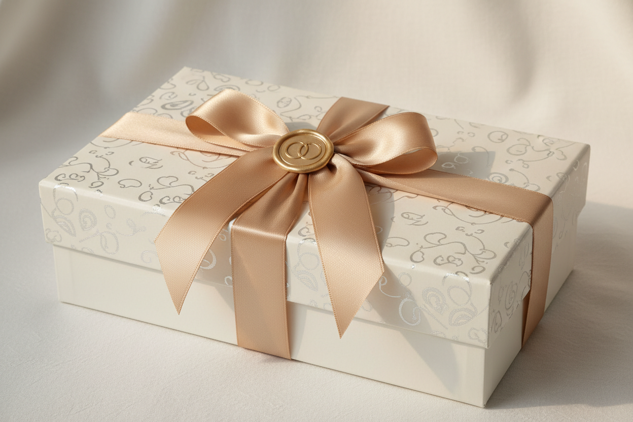 luxury wedding gift box